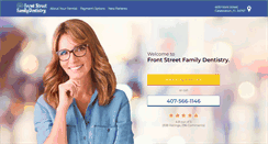 Desktop Screenshot of frontstreetfamilydentistry.com