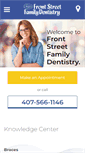 Mobile Screenshot of frontstreetfamilydentistry.com